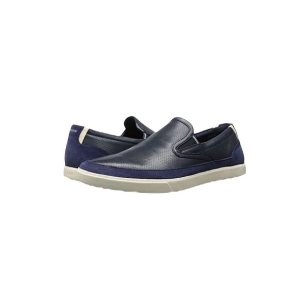 Cole Haan Men's Grand Os. Blue Casual Slip On Shoes 11.5